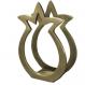 Anodize Aluminum Napkin Holder - Pomegranates - Gold NHMC-1C