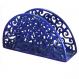 Anodize Aluminum Napkin Holder - Semi-Circle Orintal - Blue NHMC-3