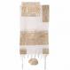 Completely Embroidered Tallit – Jerusalem in gold TNE-2