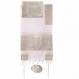 Completely Embroidered Tallit – Jerusalem in silver TNE-4