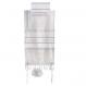 Hand Woven Silk Tallit – White THW-1