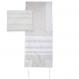 Lace Embroidered Tallit – Light TLS-1