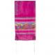 Hand-Painted Silk Tallit – Jerusalem dove Maroon TS-8M