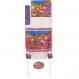 Hand-Painted Silk Tallit – Jerusalem Vista color White TS-5W