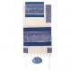 Cotton and Silk Tallit – Thw twelve Tribes in blue TWS-9